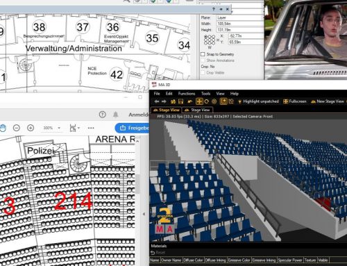 Neues Projekt mit einer sehr genauen GrandMA 3D Visualisierung